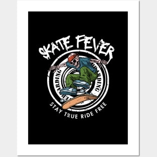 SKATE FEVER Posters and Art